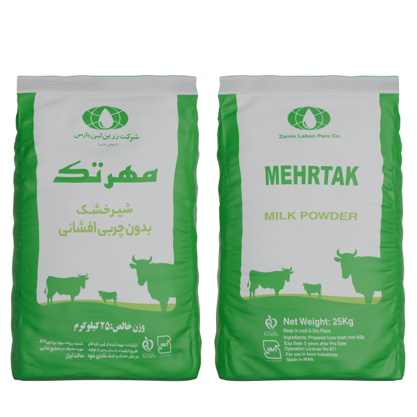 شیر خشک بدون چربی افشانی زرین‌لبن پارس - تصویر 2